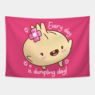 Every Day is Dumpling Day Tapestry