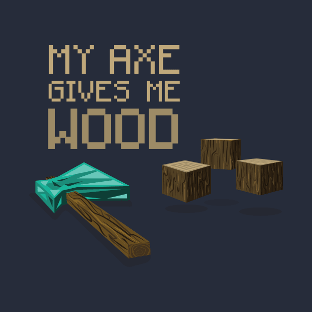 My Axe Gives Me Wood by DRBlakeman