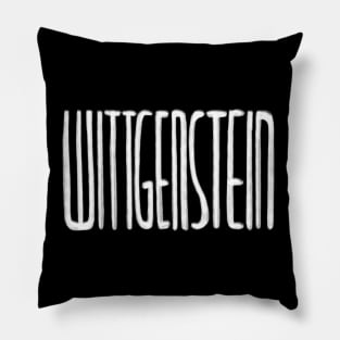 Philosophy Wittgenstein, Philosopher Ludwig Wittgenstein Pillow