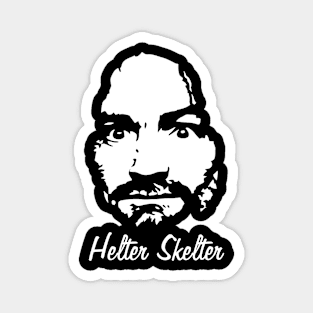 Charlie Manson Helter Skelter Magnet