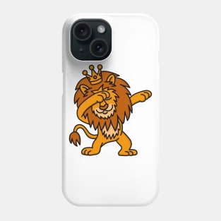 Dabbing Lion Crown Dutch dab King's day king Phone Case