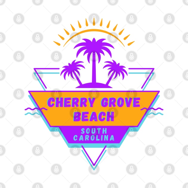 Cherry Grove Beach South Carolina Vibes 80's by bougieFire