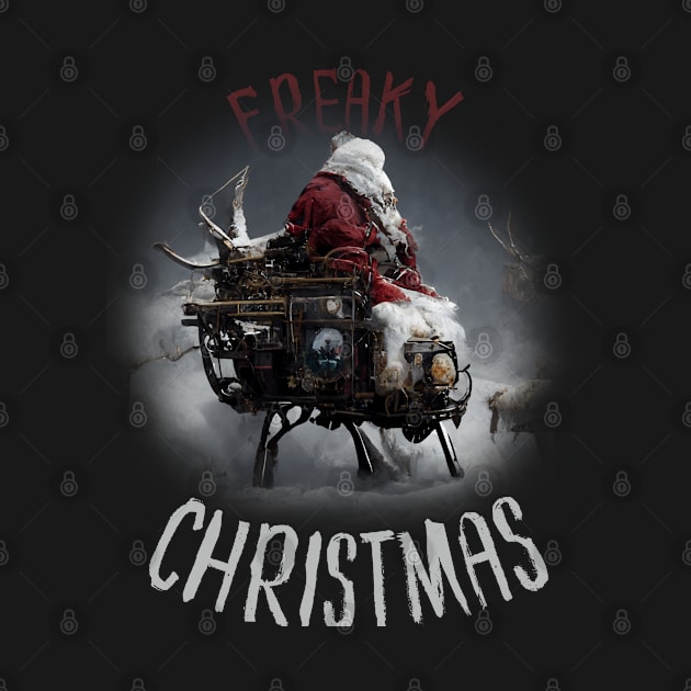 Steampunk Santa Claus, Christmas Artwork by maxdax