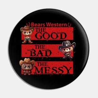 Bears Western Pin