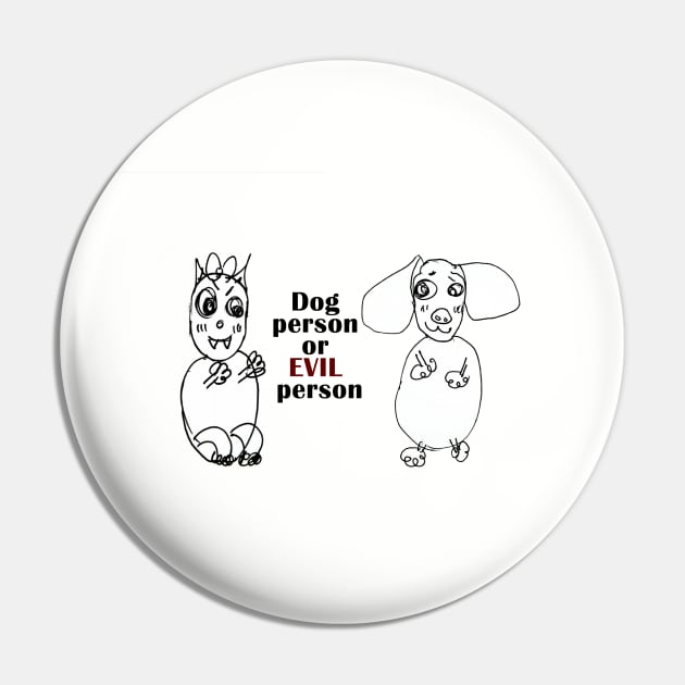 dog person or evil person Pin by loulousworld