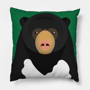 Sun bear Pillow