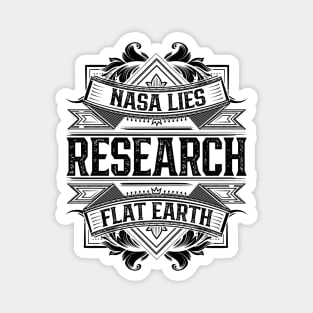 Flat Earth | Research Flat Earth | #FlatEarth Magnet