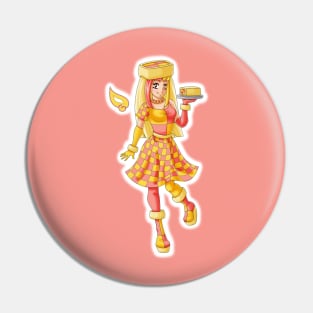 Battenberg Cake - Sweet Fairies Pin