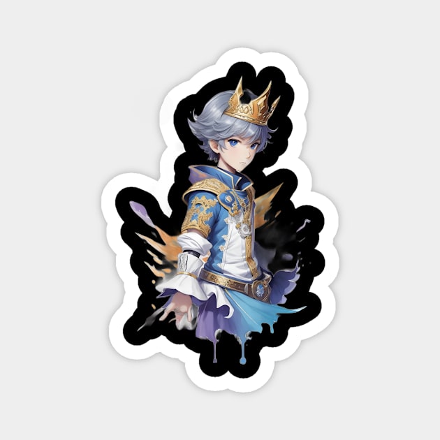 Anime Prince Magnet by JayDs Shop