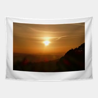 Sunsets over the Surrey Hills Tapestry