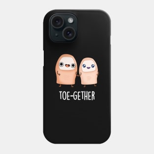 Toe-gether Cute BIg Toe Pu Phone Case