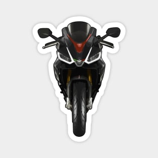 RS660 Bike Front View Illustration Magnet