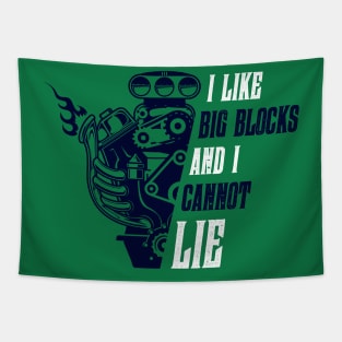 I Like Big Blocks And I Cannot Lie Tee Tshirt Tapestry