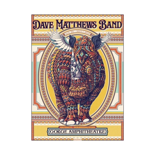 Dave Matthews Band New Art DMB2019 Aug 30 - Sept 1 2019 by Story At Dawn 