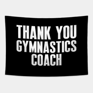 Thank You Gymnastics Coach - Best Fitness Gifts - Funny Gym Tapestry