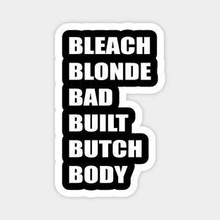 Jasmine Crockett Bleach Blonde Bad Built Butch Body Magnet