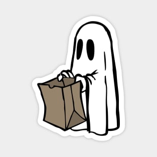 Cute Spooky Little Ghost. Magnet