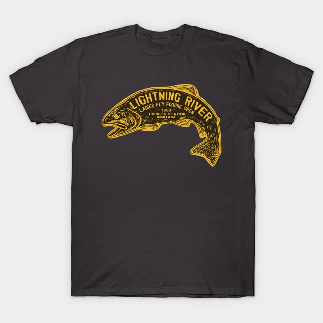 Vintage Ladies Fishing Tournament T-Shirt