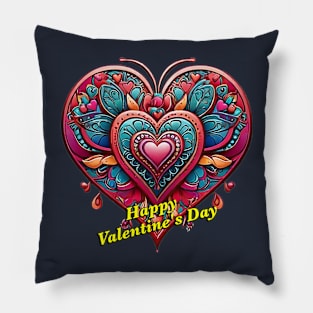 Happy Valentine's Day Pillow