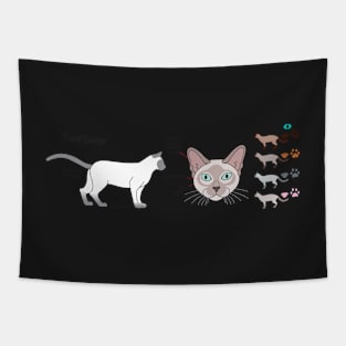 Tonkinese mug Tapestry