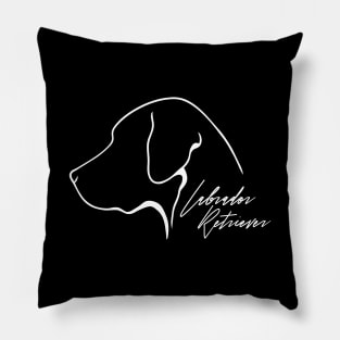 Proud Labrador Retriever profile dog lover gift Pillow