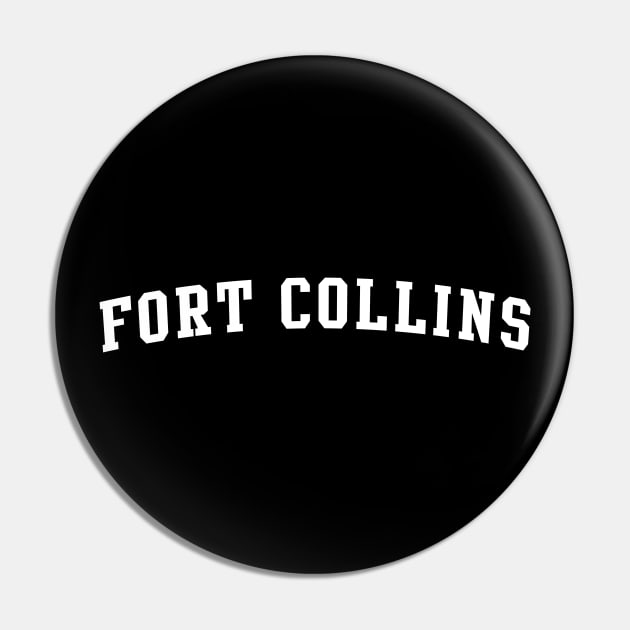 Fort Collins Pin by Novel_Designs