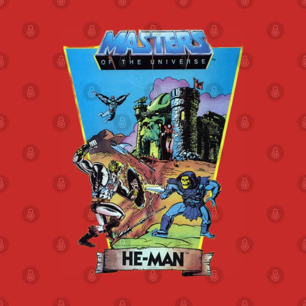 Retro He-Man Shirt by That Junkman's Shirts and more!