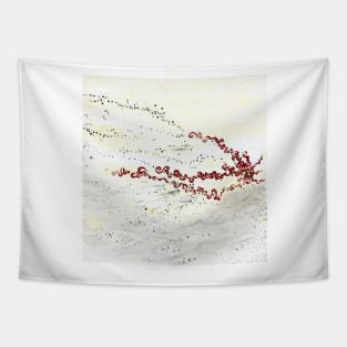 Fundoscopic beach Tapestry