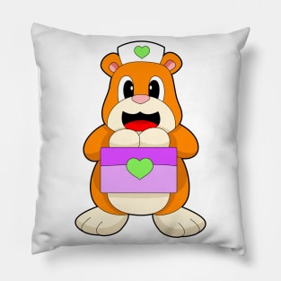 Hamster Nurse Box Pillow