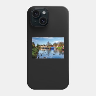 Hungerford Wharf and Ducks Phone Case