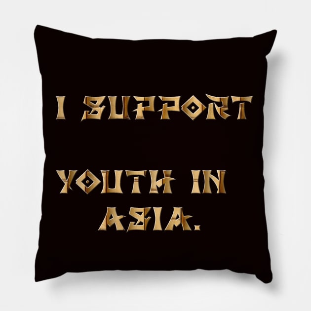 Youth In Asia Pillow by 9teen