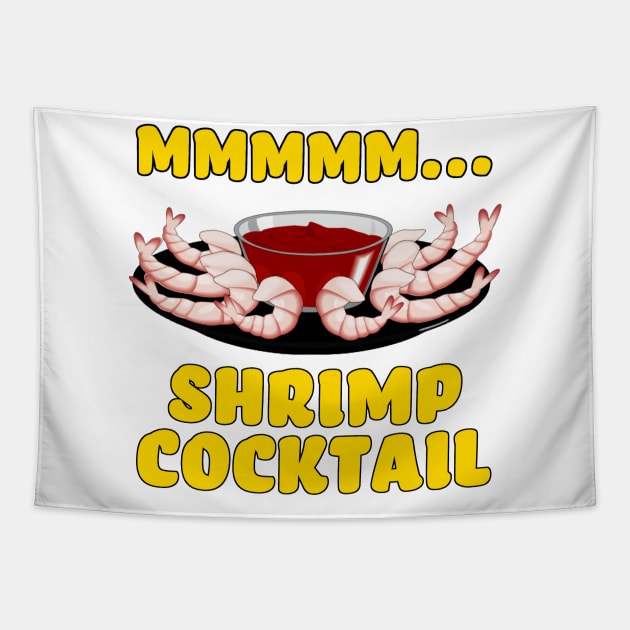 Mmmm... Shrimp Cocktail Tapestry by Naves