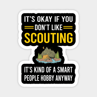 Smart People Hobby Scouting Scout Scouts Magnet