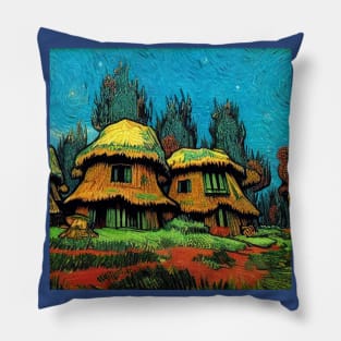 Starry Night in Kashyyyk Pillow