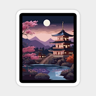 Kyoto, Japan, Travel Print, Travel Wall Art, Travel Home Décor, Travel Gift Art Magnet