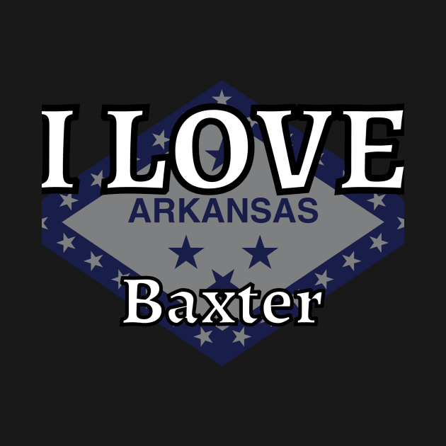 I LOVE Baxter | Arkensas County by euror-design