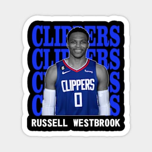 Los Angeles Clippers Russell Westbrook 0 Magnet