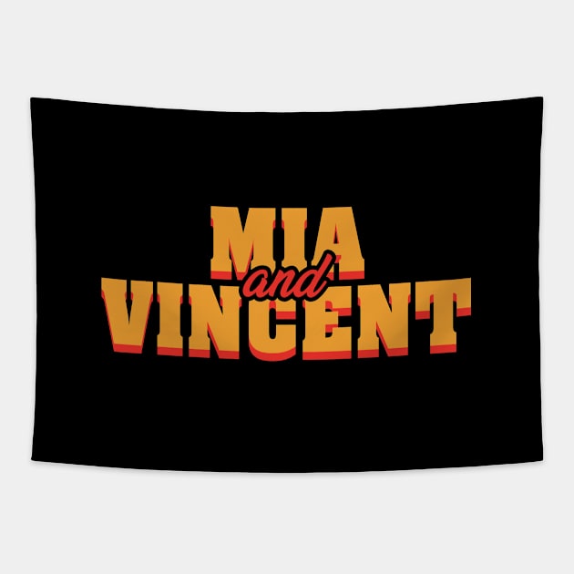 Mia and Vincent Tapestry by Woah_Jonny