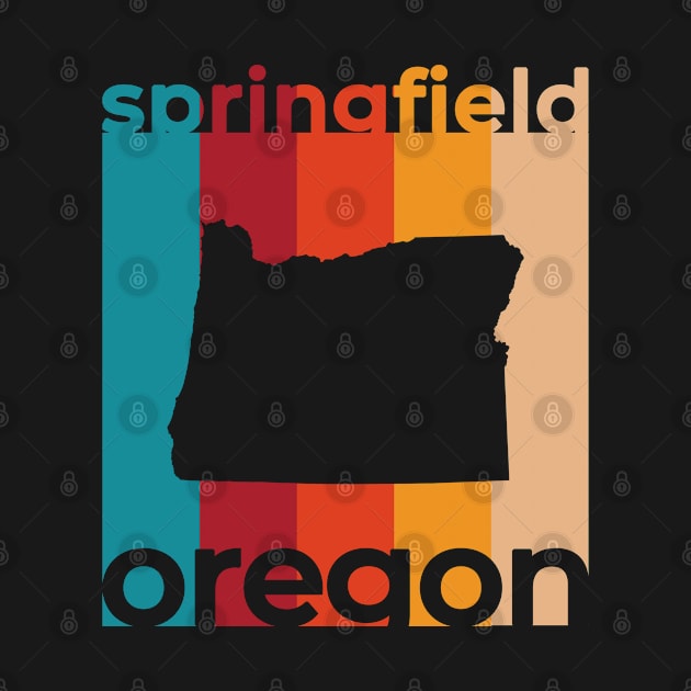 Springfield Oregon Retro by easytees