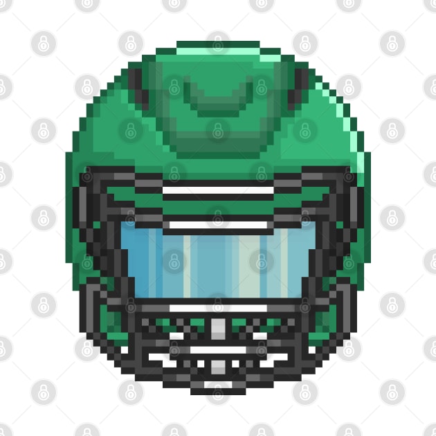 Helmet 2 Dark Green by PixelCarvel