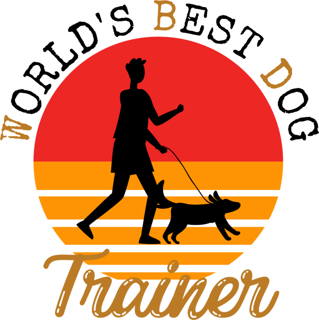 World's Best Dog Trainer Kids T-Shirt by hs Designs