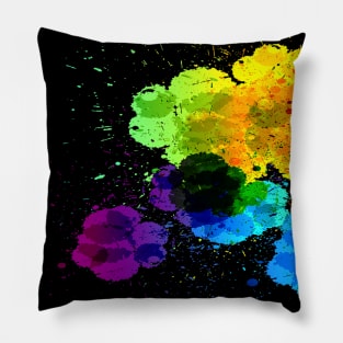 Abstract colorful pattern geometric Pillow