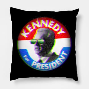 KENNEDY FOR PRESIDENT WITH SHADES Pillow