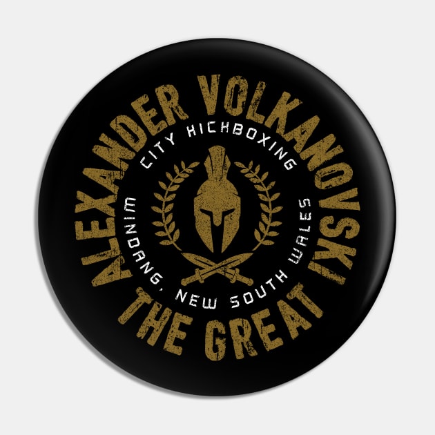 Alexander The Great Volkanovski Pin by huckblade