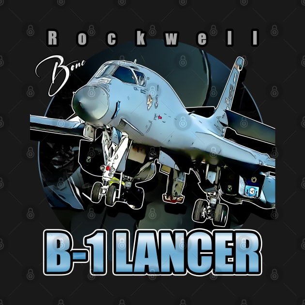 Rockwell B1 Lancer USAF  Supersonic Heavy Bomber by aeroloversclothing