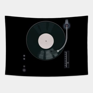 Turntable Record Player DJ Equipment Graphic Tapestry