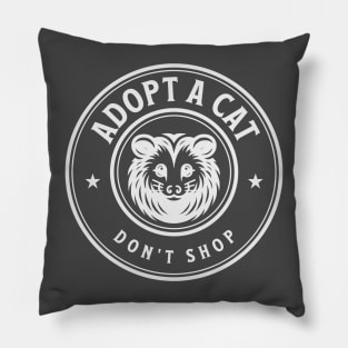 Adopt a Cat Pillow