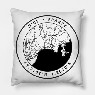 Nice Map Pillow