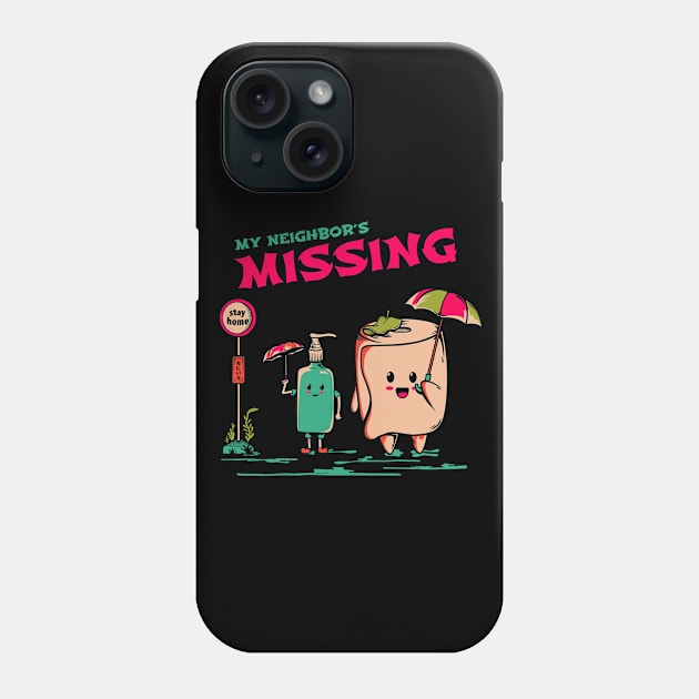 My Neighbor's Missing Phone Case by leepianti