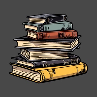 Book Pile T-Shirt